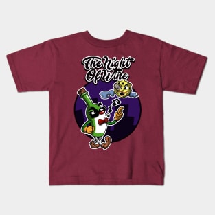 the night of wine Kids T-Shirt